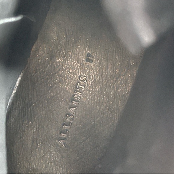 ALLSAINTS Lira boots Size 37 US 7 Black patent leather - Picture 6 of 14